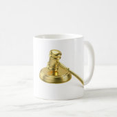 Mug Gavel d'or (Devant droit)