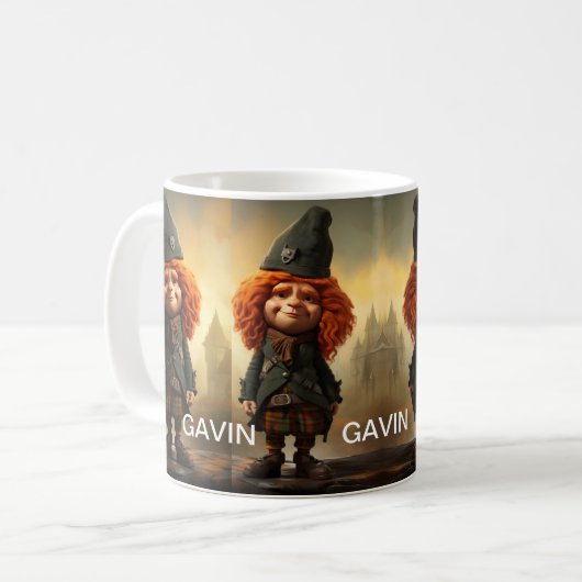 Mug Gavin, le Wee Scottish Highlander (Devant gauche)