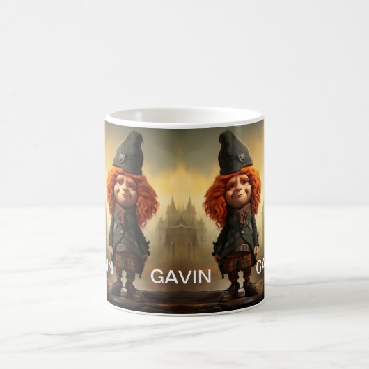 Mug Gavin, le Wee Scottish Highlander (Centre)