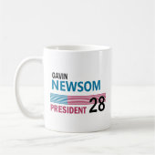 Mug Gavin Newsom 2028 (Gauche)