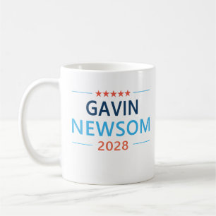 Mug Gavin Newsom 2028 Pour Président