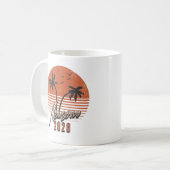 Mug Gavin Newsom 2028 Pour Président Palm Tree Sunset (Devant gauche)
