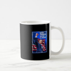 Mug Gavin Newsom Faire de l'Amérique Gavin Déjà Troll