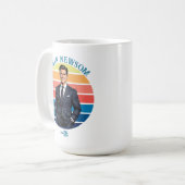 Mug Gavin Newsom | Vintage #48 (Devant gauche)