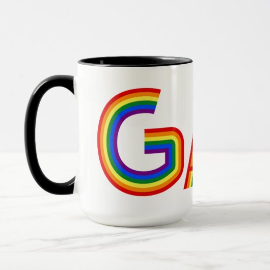 MUG GAY (Gauche)