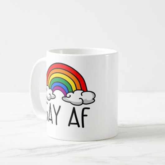 MUG GAY AF (Devant gauche)