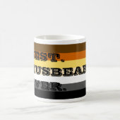 MUG GAY BEAR MEILLEUR HUSBEAR JAMAIS PORTER DES COULEU (Centre)