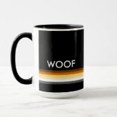 Mug Gay Bear Pride Drapeau de la laine (Gauche)