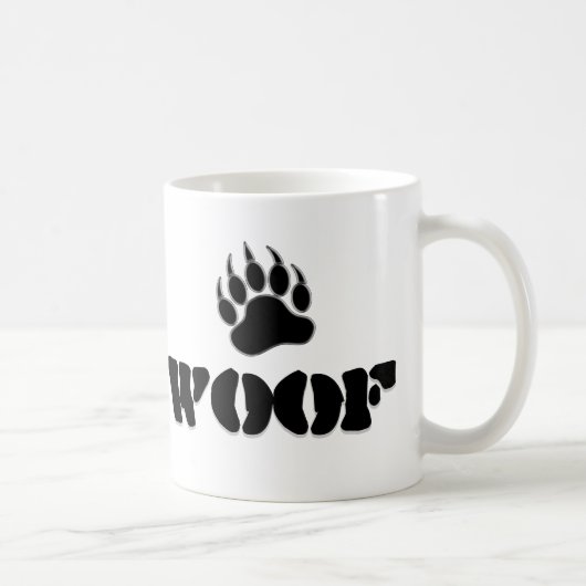 Mug Gay Bear Pride Ourson Paw WOOF (Droite)