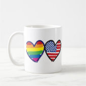 MUG GAY-FIDE-COEUR-ET-DRAPEAU (Gauche)