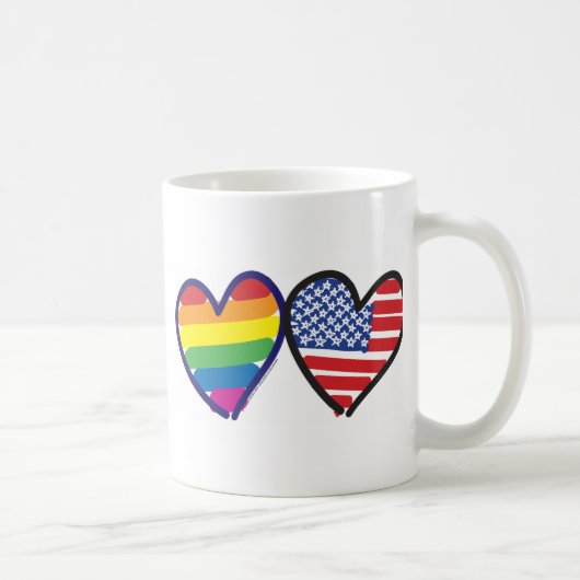 MUG GAY-FIDE-COEUR-ET-DRAPEAU (Droite)