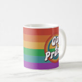 Mug Gay & Fier Pride LGBTQ+ (Devant droit)