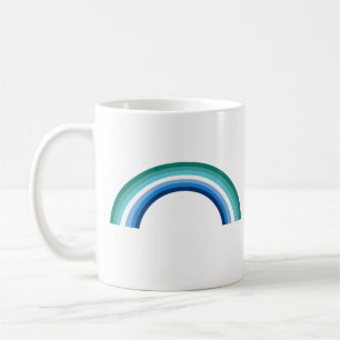 Mug Gay Masculin Arc-en-ciel Azur
