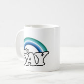 Mug Gay masculin et fier (Devant gauche)