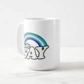 Mug Gay masculin et fier (Devant gauche)