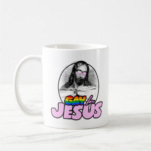 Mug Gay pour Jésus Arc-en-ciel