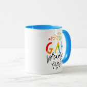 Mug Gay pride (Devant droit)