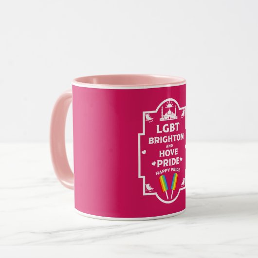 Mug Gay pride Brighton (Devant gauche)