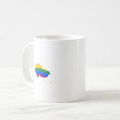 MUG GAY PRIDE DE RÉPUBLIQUE TCHÈQUE (Devant gauche)