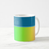 Mug gay pride lgbtq couleur minimale mois (Devant droit)