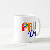 Mug Gay pride papa (Devant droit)
