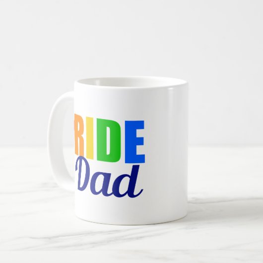 Mug Gay pride papa (Devant gauche)