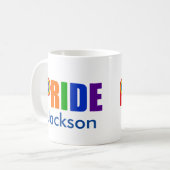 Mug Gay pride personnalisé (Devant gauche)
