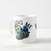 Mug Gay pride Rainbow Ladybug (Devant gauche)