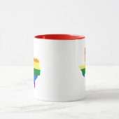 Mug Gay pride| Texas Rainbow (Centre)