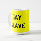 Mug Gay Slave (Devant gauche)