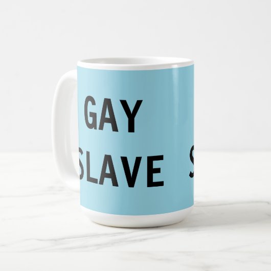 Mug Gay Slave (Devant gauche)