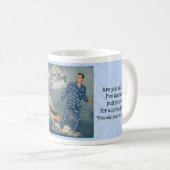 Mug Gay Yule Log Drôle (Devant droit)