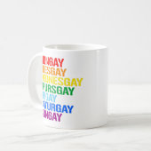 Mug Gays de la semaine (Devant gauche)