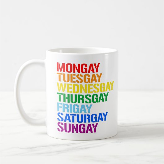 Mug Gays de la semaine (Gauche)