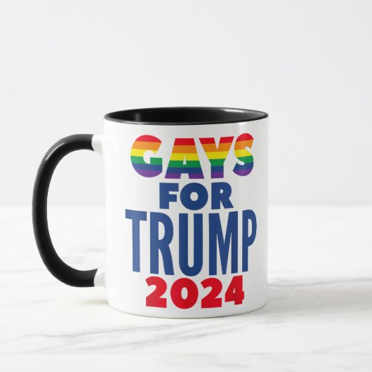 Mug Gays Pour L'Élection De Trump En 2024 (Gauche)