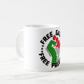 Mug gaza libre palestine (Devant gauche)