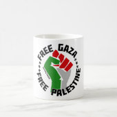 Mug gaza libre palestine (Centre)