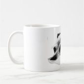 Mug Gazon doux en monochrome (Gauche)