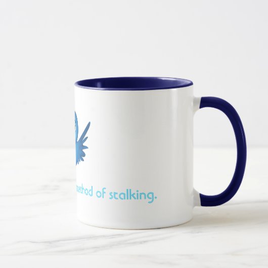 Mug Gazouillement : Méthode acceptable d'égrappage (Droite)