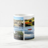 Mug GB Cotswolds, Castle Combe, panorama de Field, (Centre)