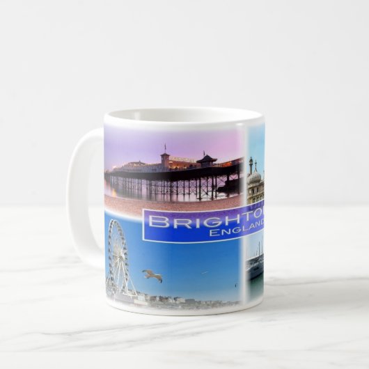 Mug GB England - Brighton (Devant gauche)