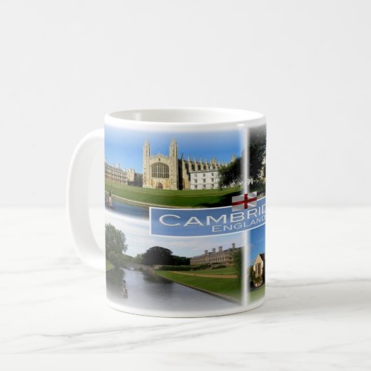 Mug GB England - Cambridge - (Devant gauche)