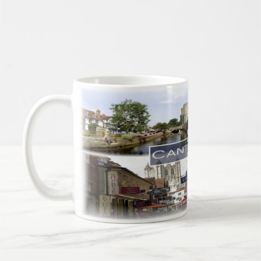 Mug GB England - Canterbury - (Gauche)