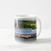 Mug GB England - Île De Wight - (Devant droit)