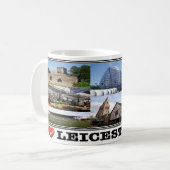 Mug GB England - Leicester Mosaic - (Devant gauche)