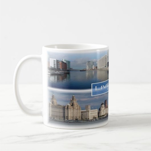 Mug GB England - Liverpool - (Gauche)