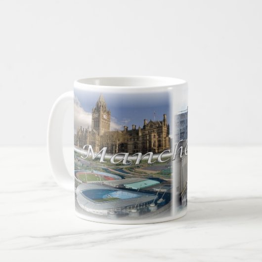 Mug GB England - Manchester - (Devant gauche)