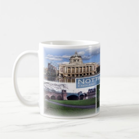 Mug GB England - Nottingham - (Gauche)