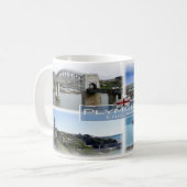 Mug GB England - Plymouth Devon - (Devant gauche)