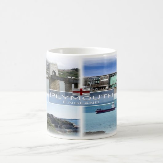 Mug GB England - Plymouth Devon - (Centre)